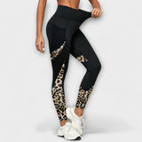 Brunhilde - Sporthose mit Leopardenmuster