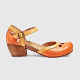 Klothilde - Sandalen mit Nieten in Blau