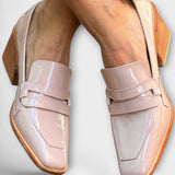 Elfriede - Rosé Lack-Loafer