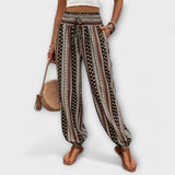 Theodelinde - Hose mit Ethno-Muster