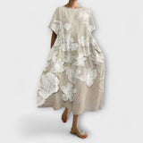Olivia - Elegantes Kleid mit Blumenmuster