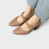 Cordelia - Elegante Schnallen-Slingbacks