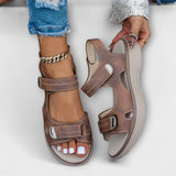 Luftikus - Atmungsaktive Klett-Sandalen