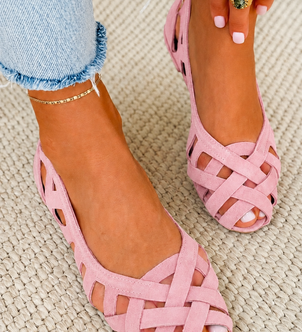 Caterina - Geflochtene Sommerschuhe