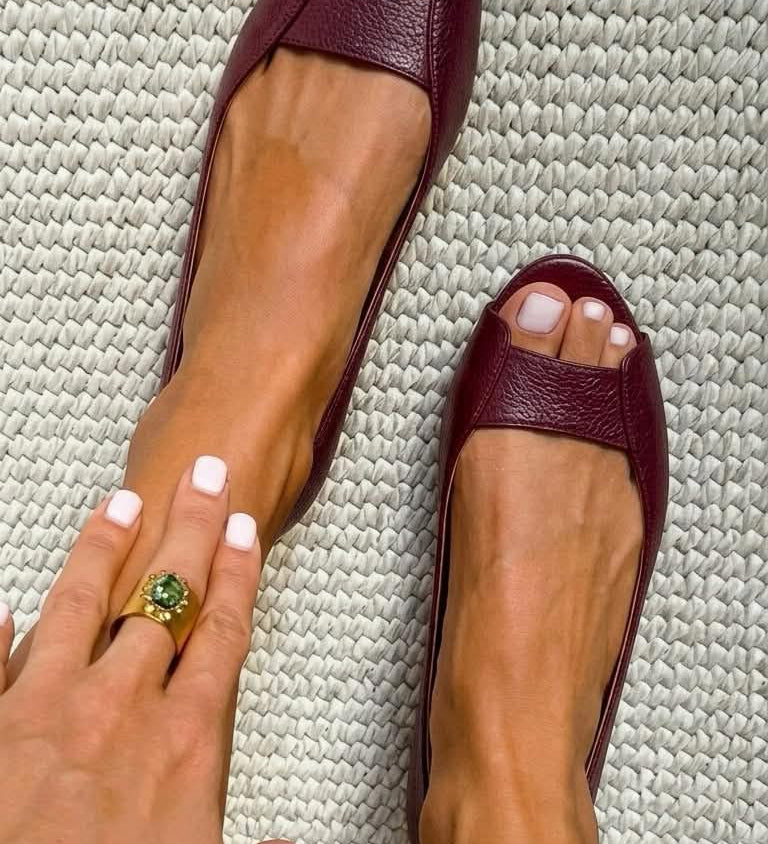 Adelina | Elegante Goldene Komfortsandalen