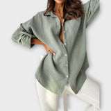 Jessica - Orange luftige Bluse