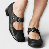 Apollonia - Bequeme Leder-Spangenschuhe