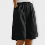 Greta - Luftige Leinen-Shorts