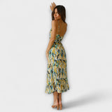 Thekla - Buntes elegantes Sommerkleid mit Print