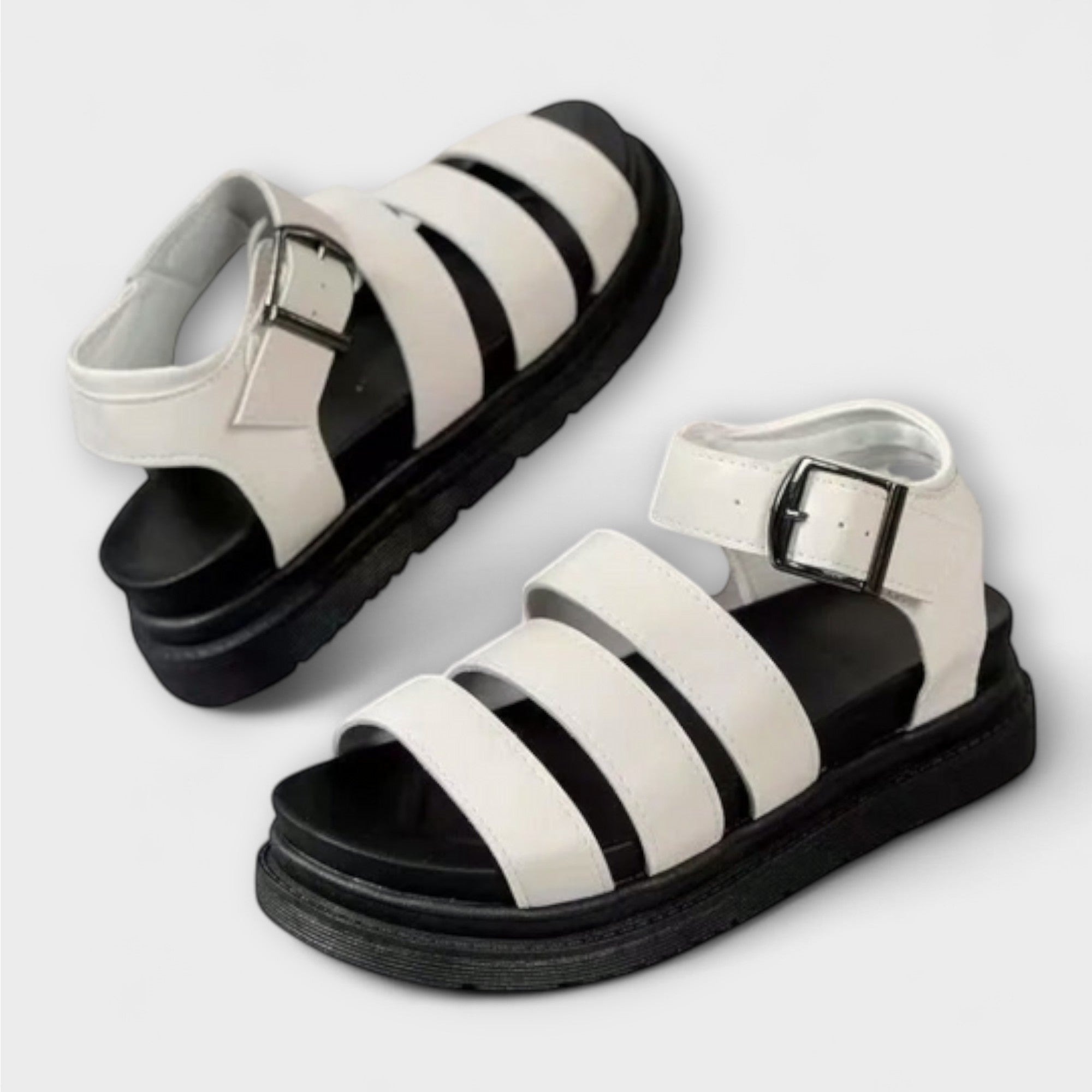 Reinhild - Sandalen mit Mehreren Riemen