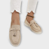 Gerlinde - Elegante Beige Slipper