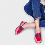 Margarete - Buntes Patchwork-Slipper