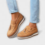Helga - Rosa Plateau-Loafer