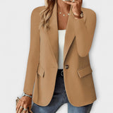 Delilah - Schwarze schicke Damen-Blazerjacke
